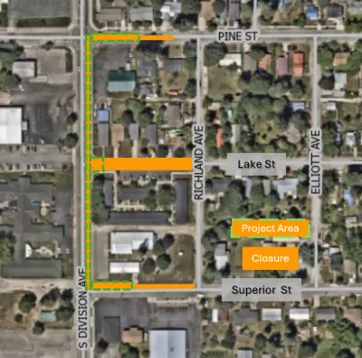 Project Area & Closures