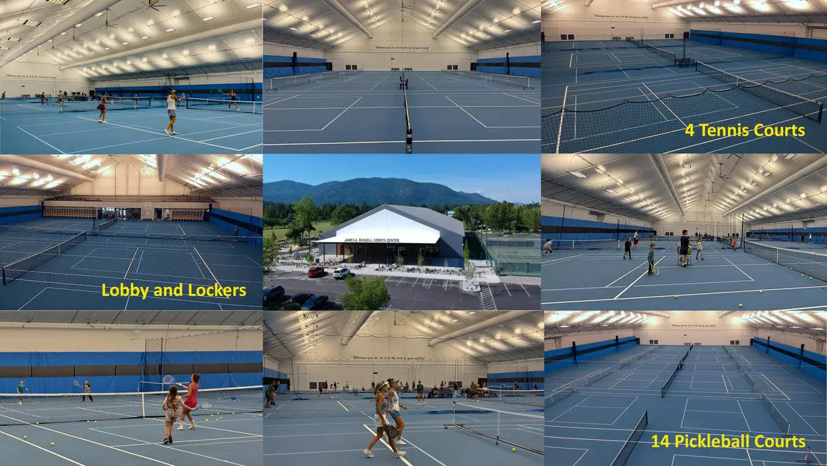 Tennis and Pickleball Facility Indoors